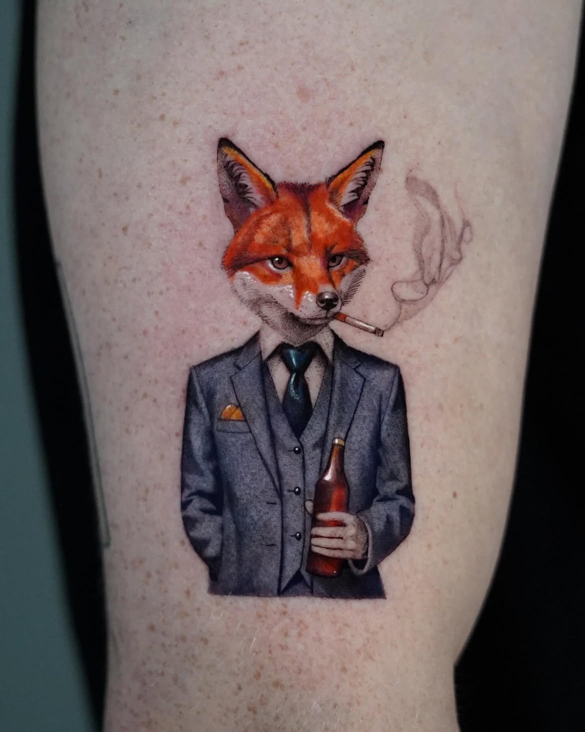 Tatuaje a color en Barcelona - Circa Tattoo BCN