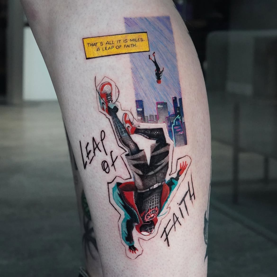 Tatuaje a color en Barcelona - Circa Tattoo BCN
