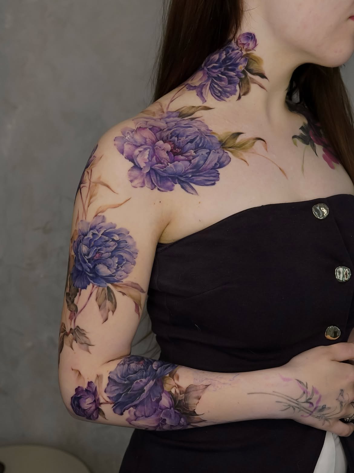 Tatuaje floral en Barcelona - Circa Tattoo BCN