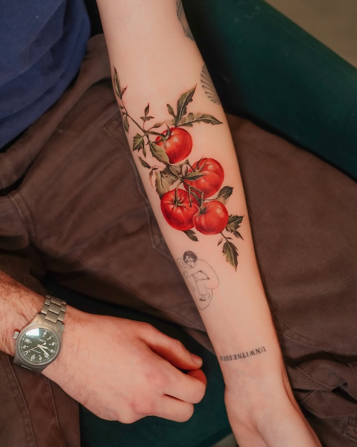 Tatuaje floral en Barcelona - Circa Tattoo BCN